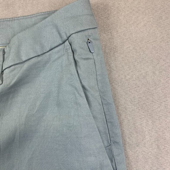 Lululemon Men Shorts 36 Light Blue Chino ABC Commission Qwick Oxford 11" Relaxed - Picture 3 of 9